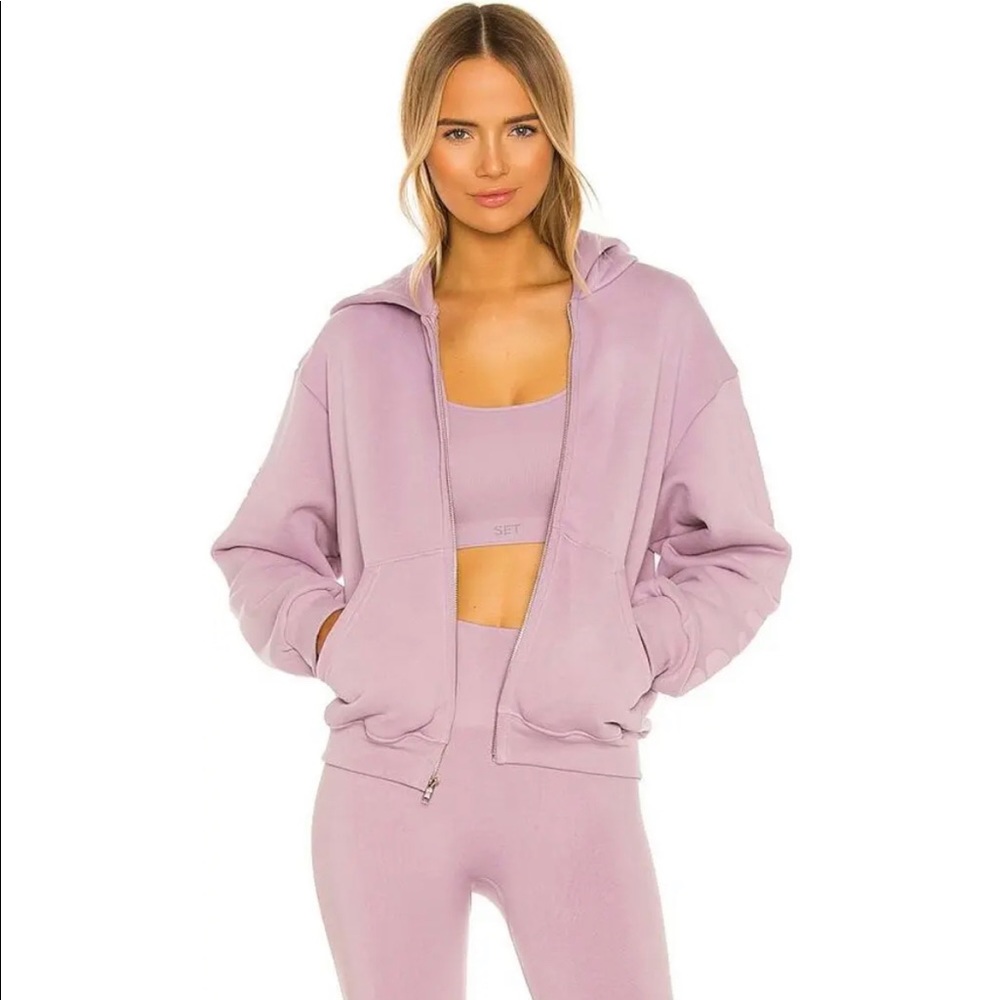 Set Active Zip Up Hoodie